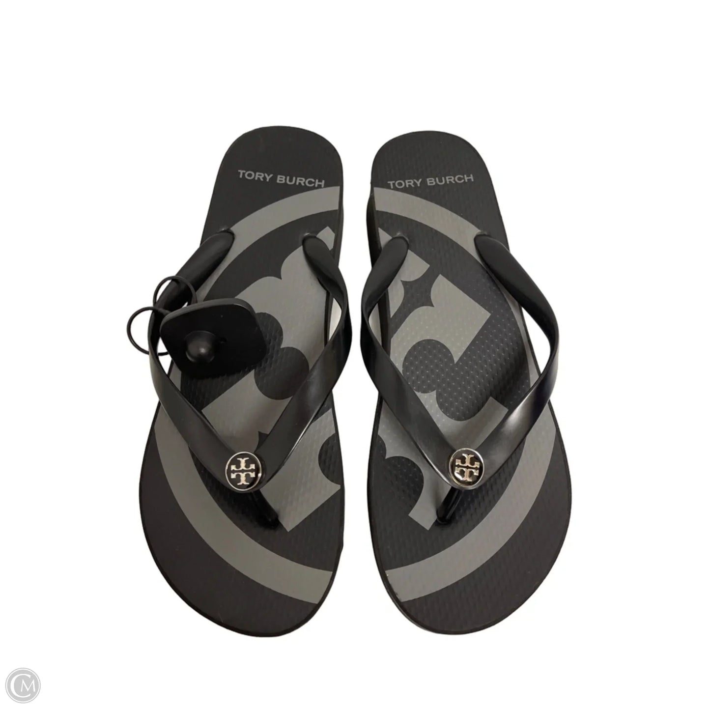 Sandals Designer By Tory Burch In Black, Size: 10