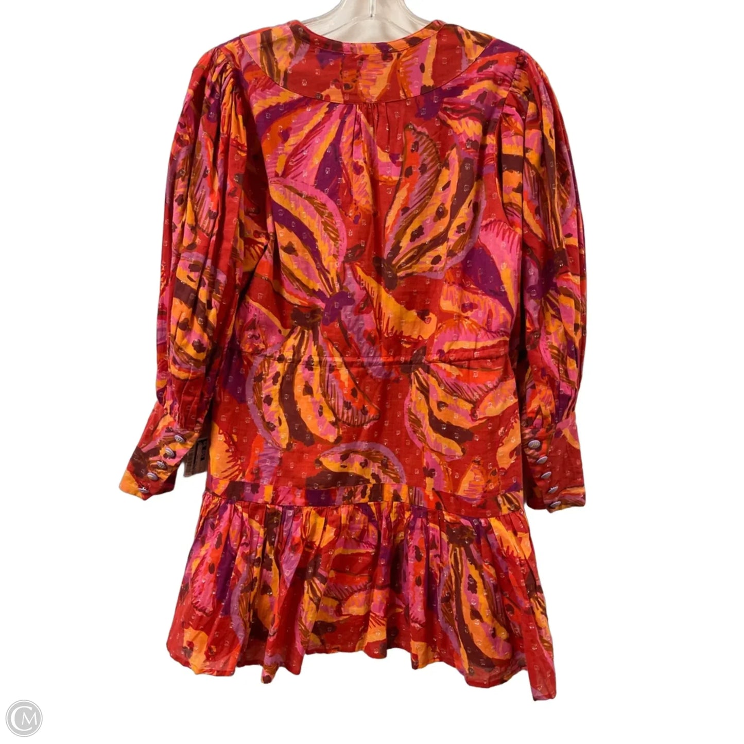 Dress Casual Midi By Farm Rio In Red, Size: S