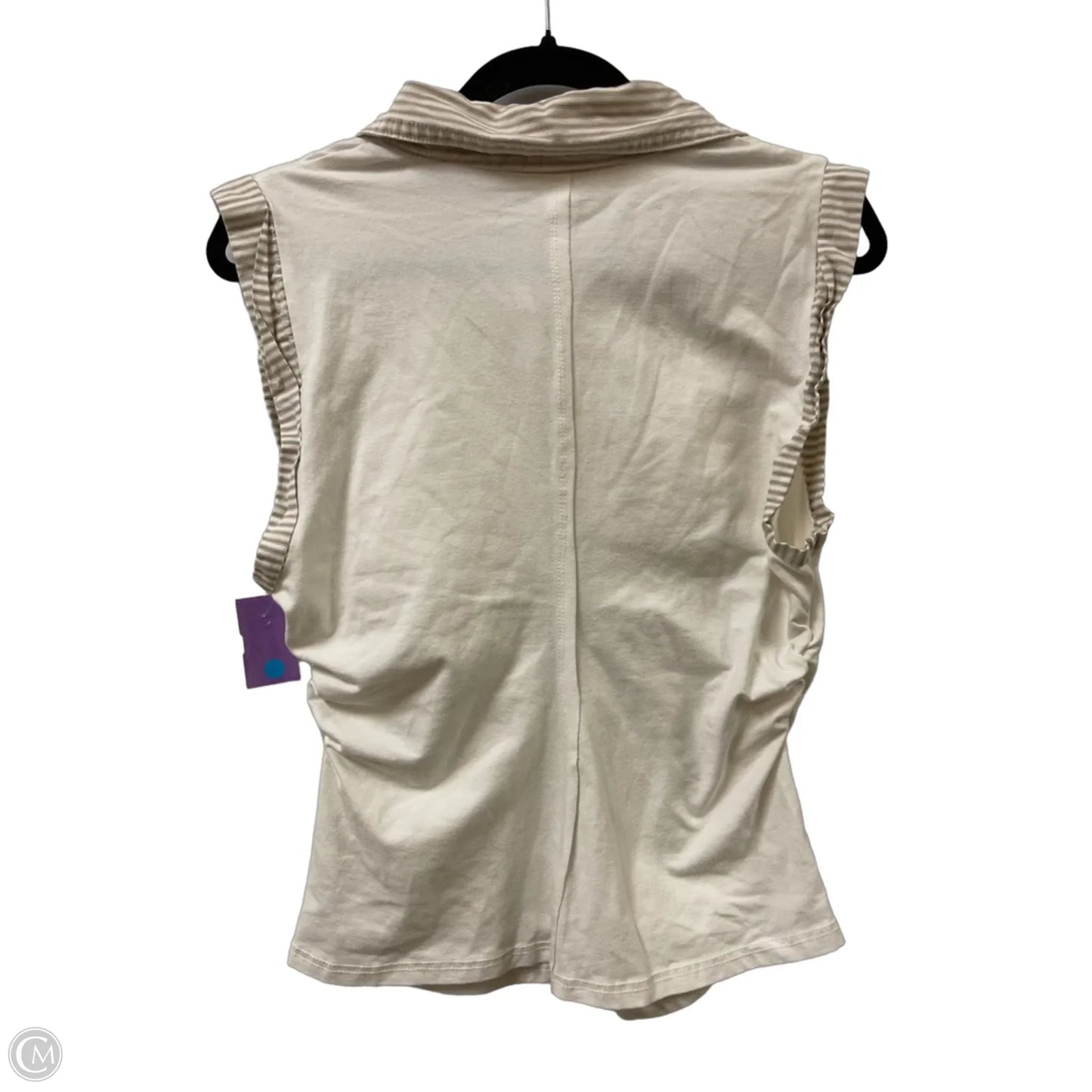 Top Sleeveless By Pilcro In Cream, Size: M