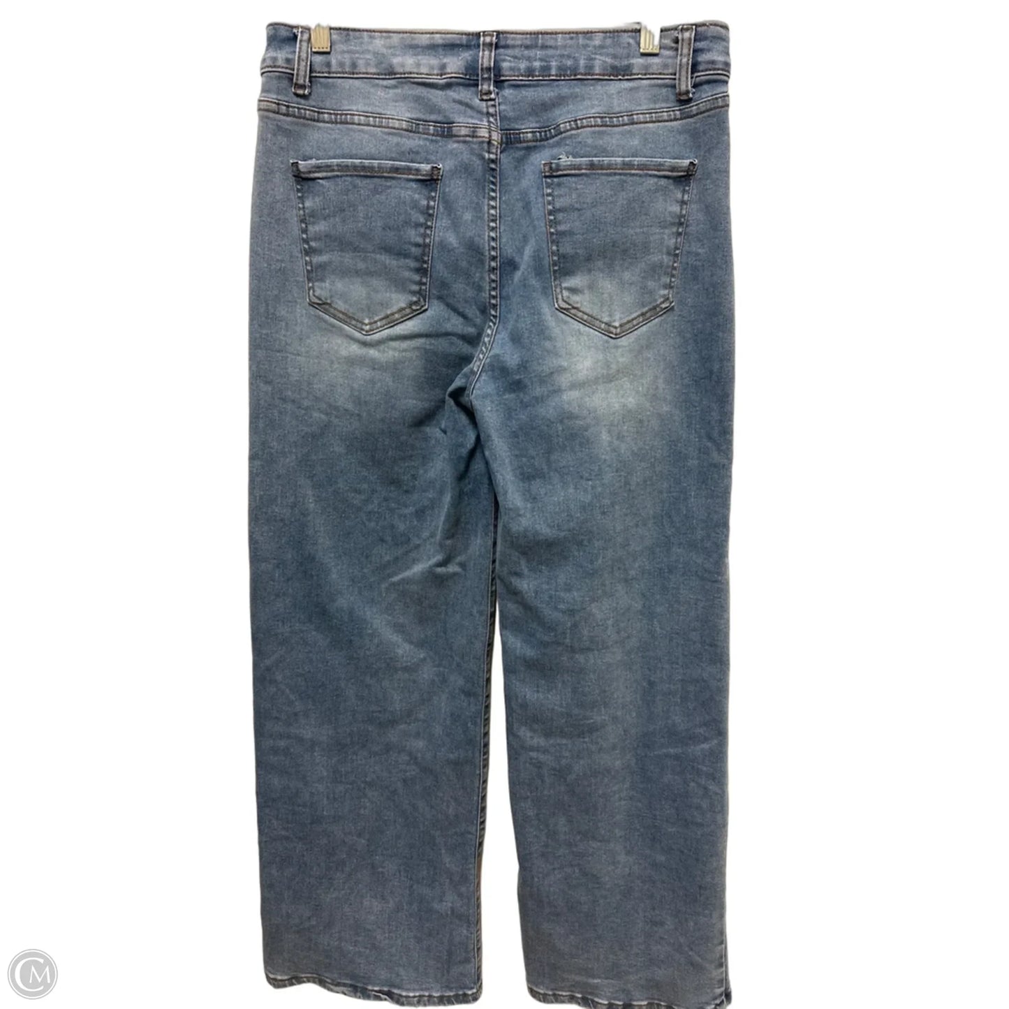Jeans Straight By Clothes Mentor In Blue Denim, Size: 14