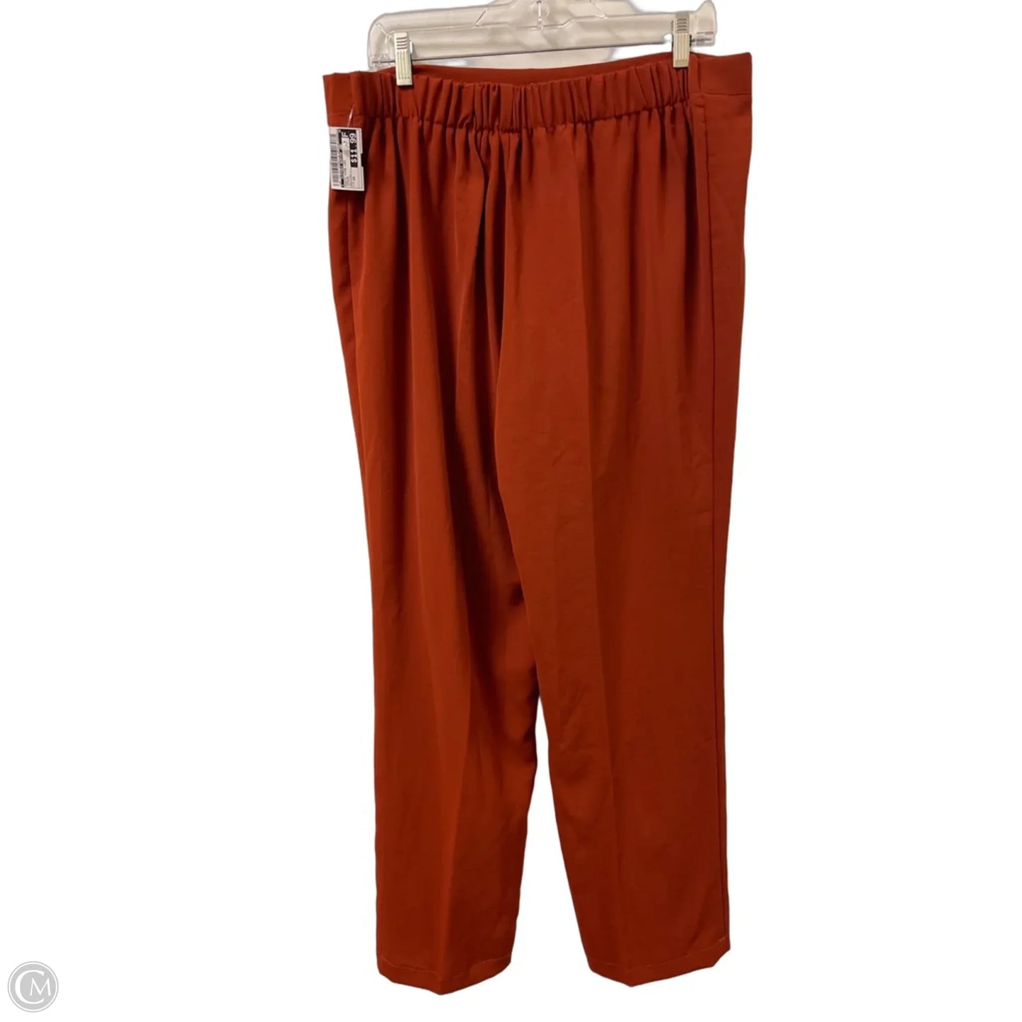 Pants Wide Leg By Clothes Mentor In Orange, Size: 18