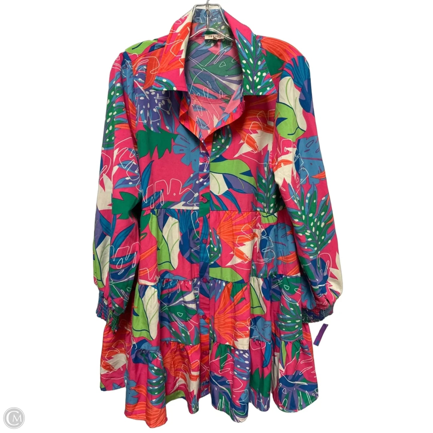 Dress Casual Midi By Jodifl In Pink, Size: L