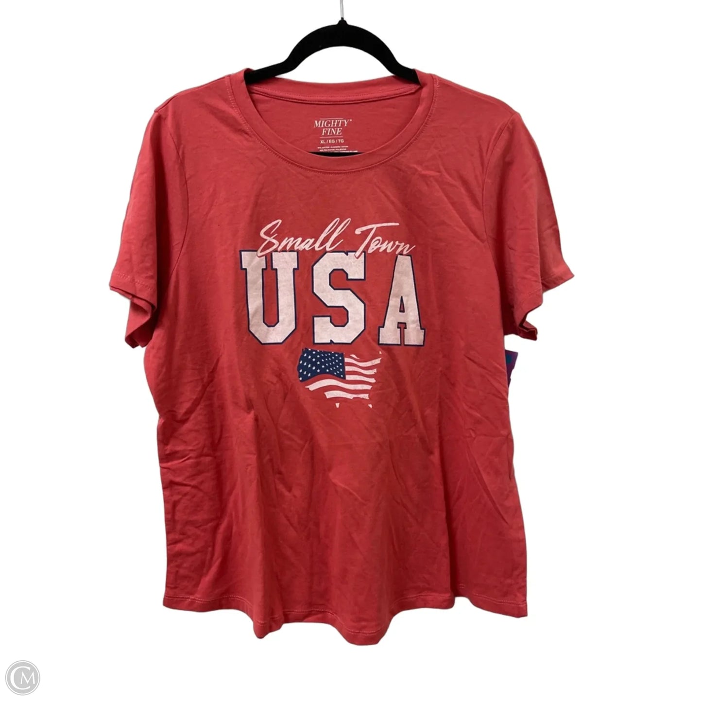Top Short Sleeve By Clothes Mentor In Red, Size: Xl
