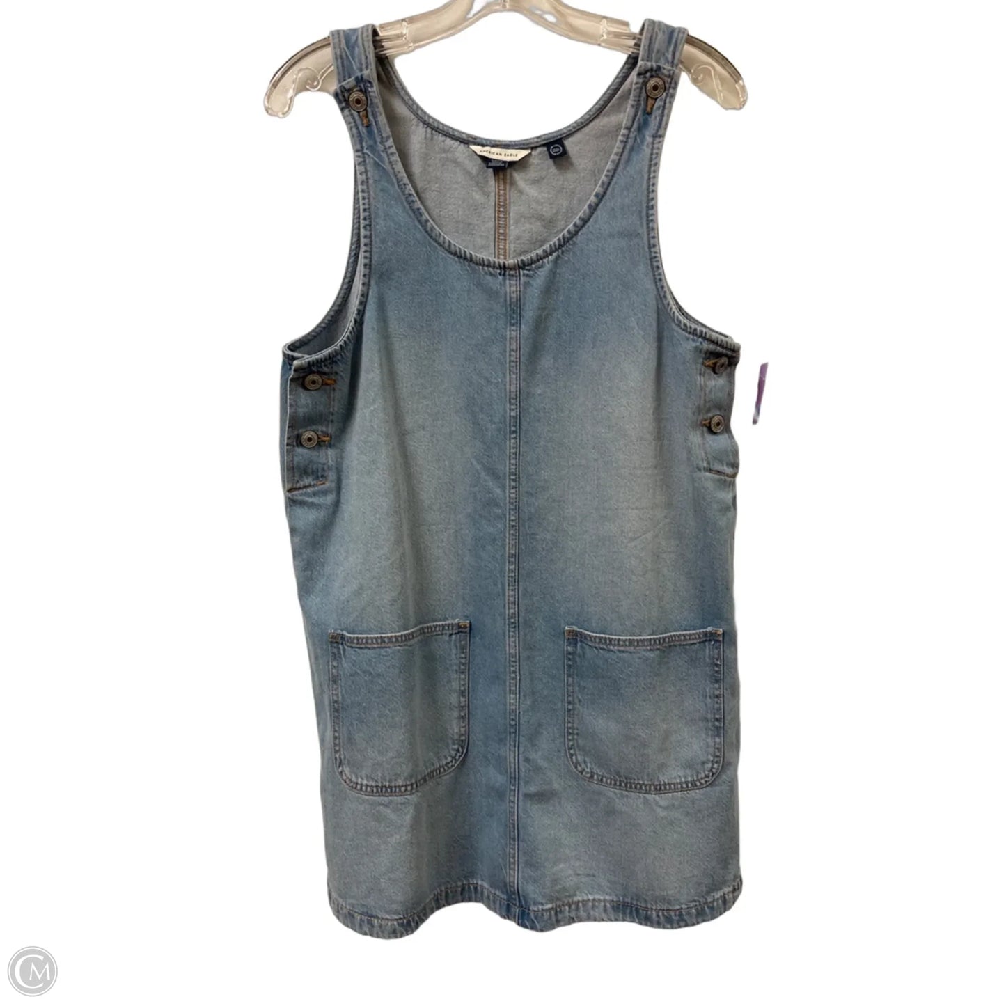 Dress Casual Short By American Eagle In Blue Denim, Size: Sp