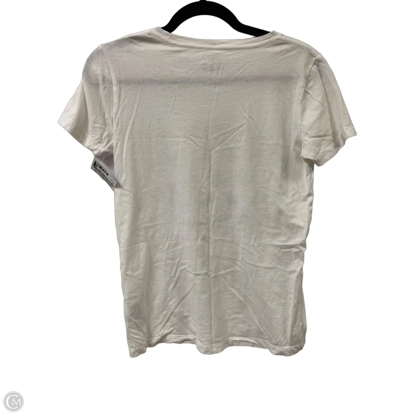 Top Short Sleeve By J. Crew In White, Size: Xs