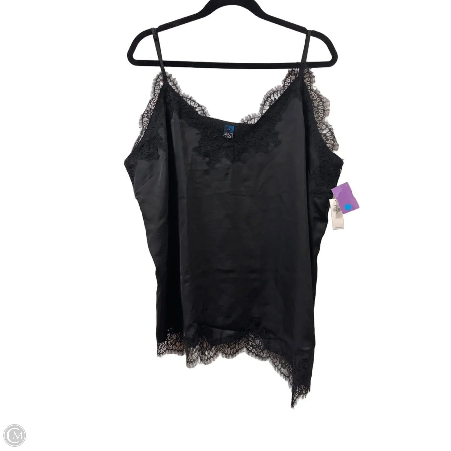 Top Sleeveless By Old Navy In Black, Size: 1x