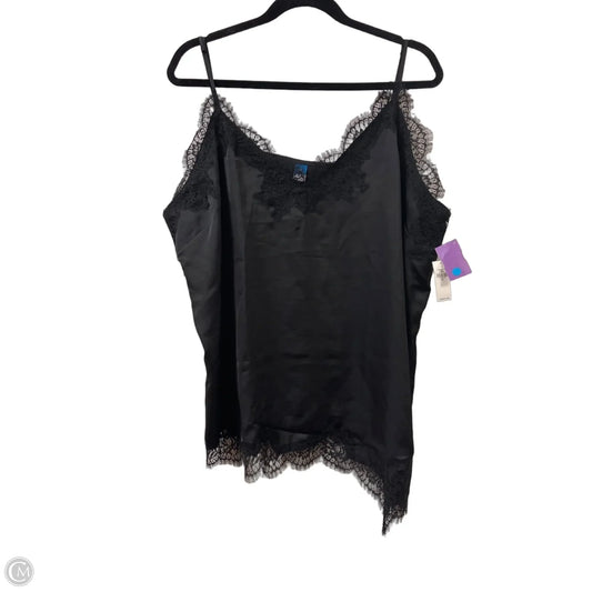 Top Sleeveless By Old Navy In Black, Size: 1x