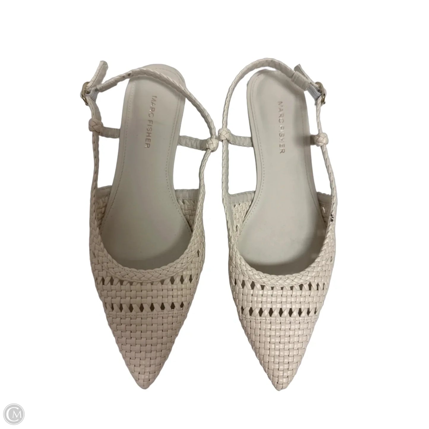 Shoes Flats By Marc Fisher In White, Size: 8.5