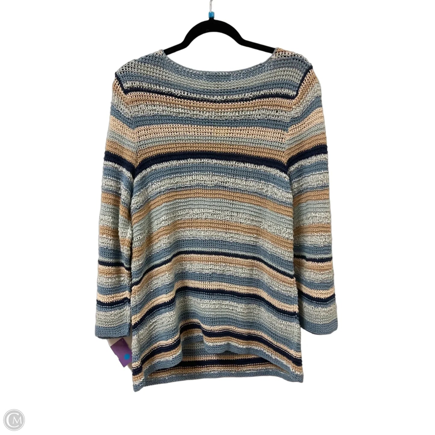 Sweater By Sigrid Olsen In Blue, Size: Xl