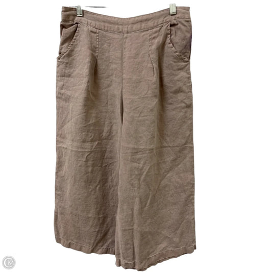 Pants Wide Leg By Sigrid Olsen In Brown, Size: 8