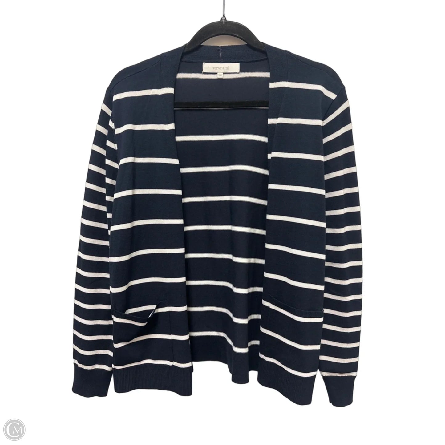 Sweater Cardigan By Verve Ami In Navy, Size: L