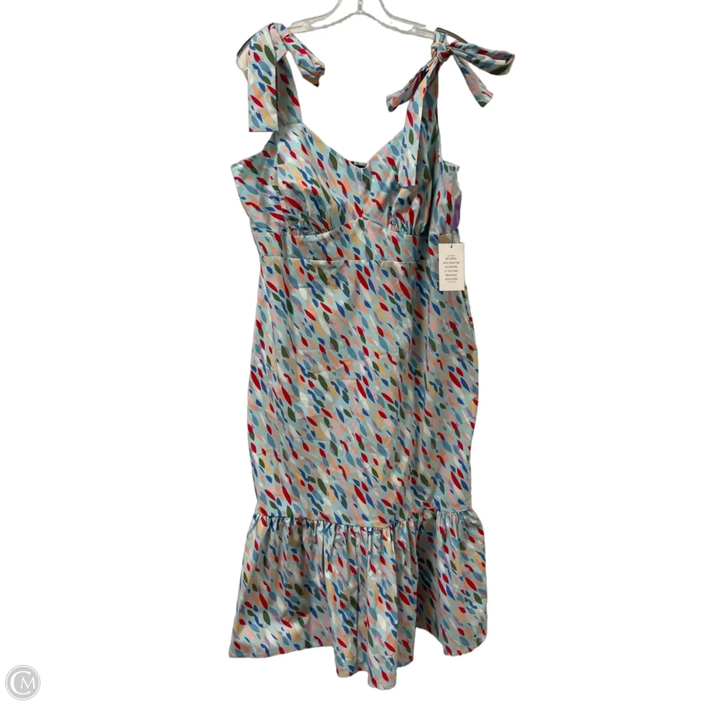 Dress Casual Maxi By Eloquii In Blue, Size: Xl