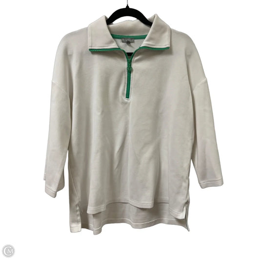 Sweater By Talbots In White, Size: Lp