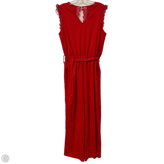 Jumpsuit By Shein In Red, Size: L