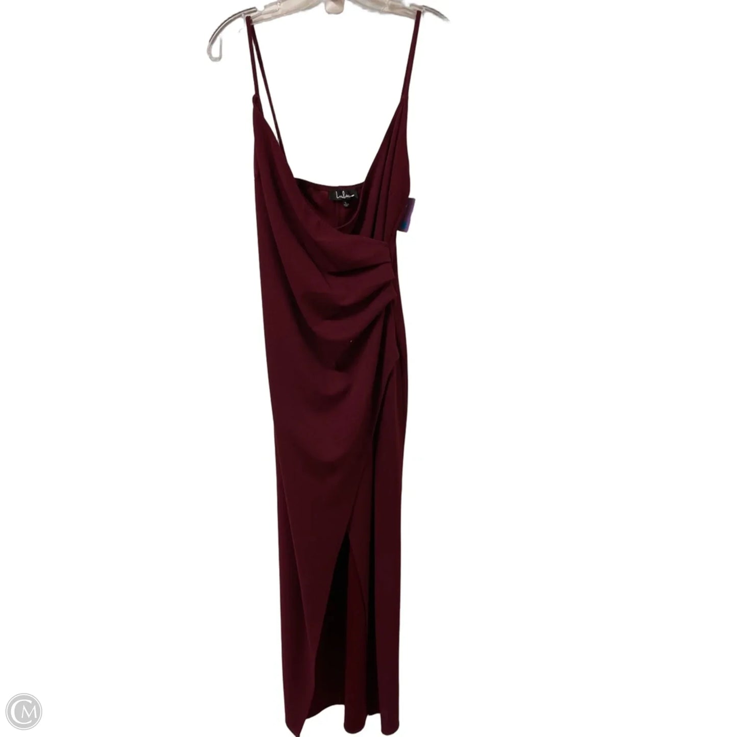 Dress Party Long By Lulus In Red, Size: L