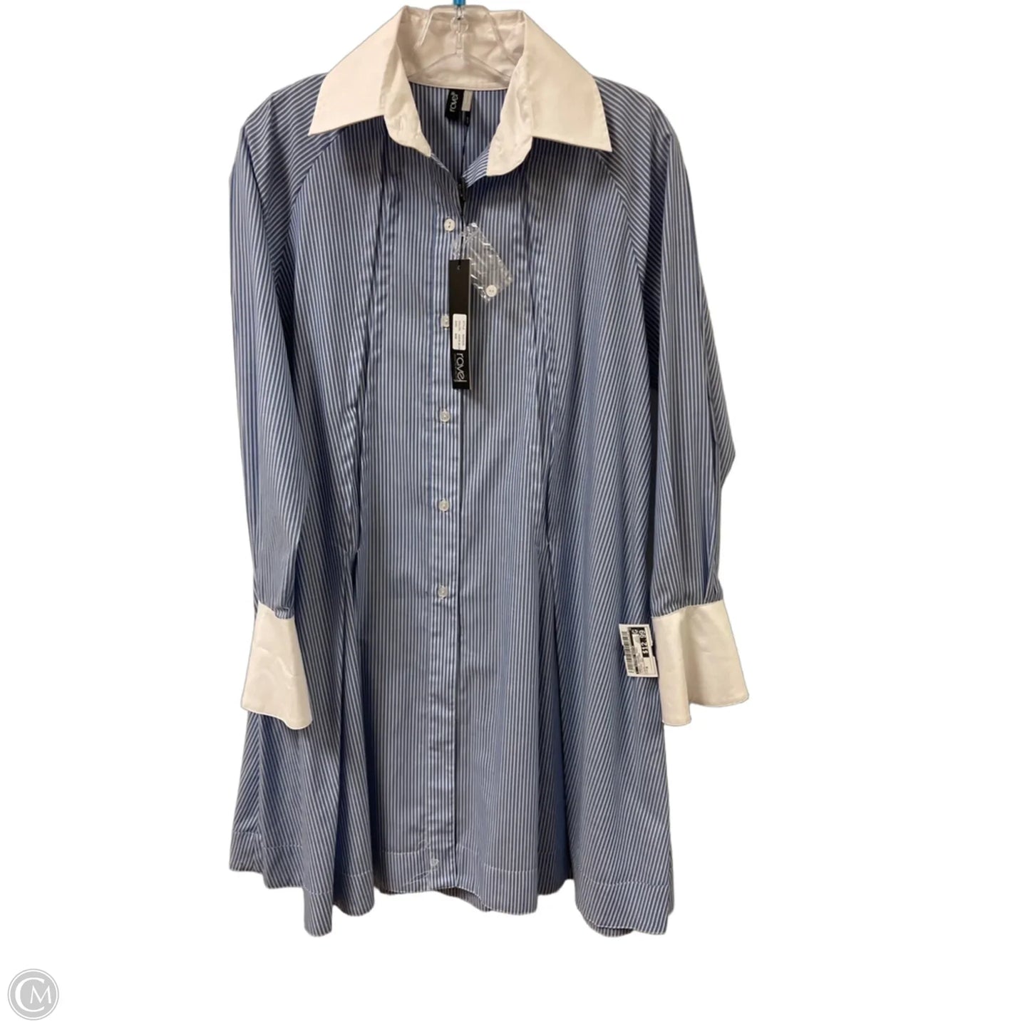 Dress Casual Midi By Clothes Mentor In Striped Pattern, Size: M
