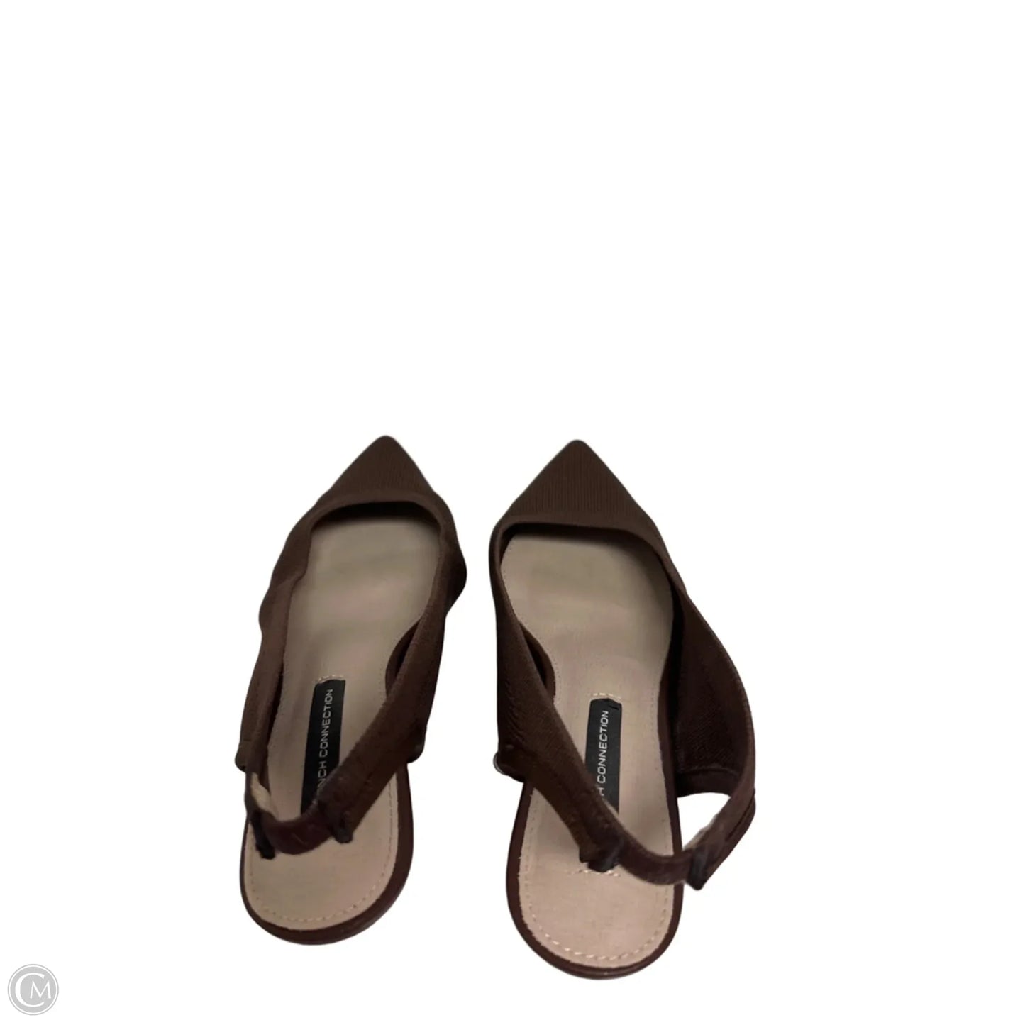 Shoes Heels Kitten By French Connection In Brown, Size: 8