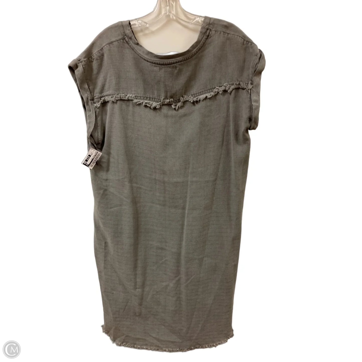 Dress Casual Midi By Velvet Heart In Grey, Size: L