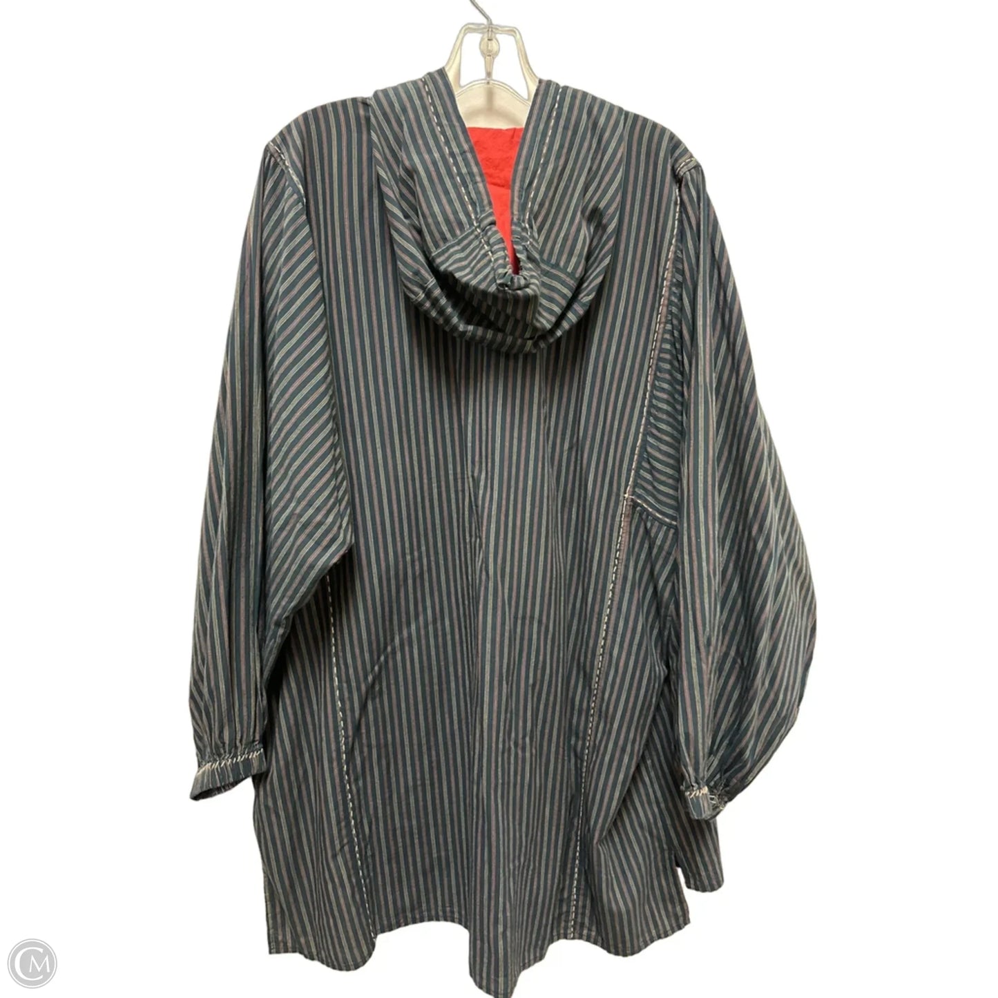 Tunic Long Sleeve By Free People In Navy, Size: L