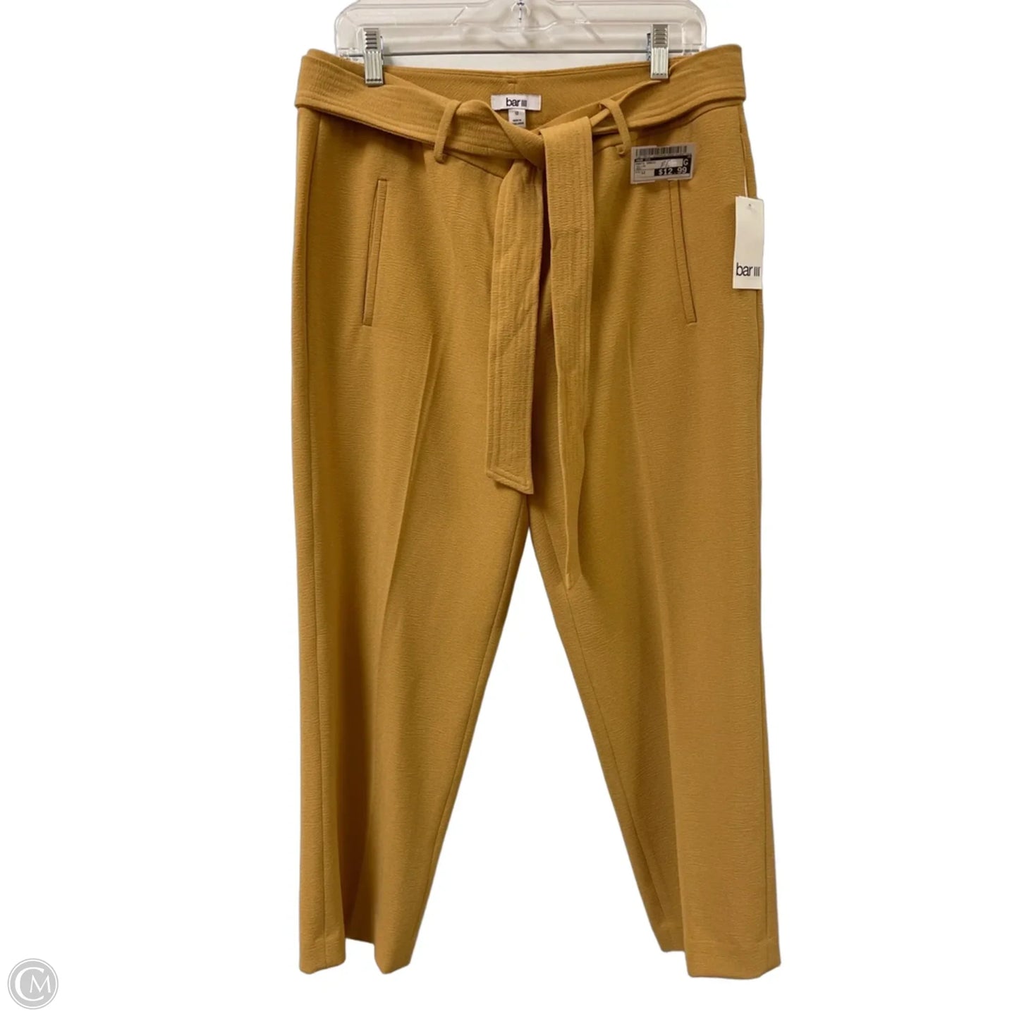 Pants Dress By Bar Iii In Yellow, Size: 12