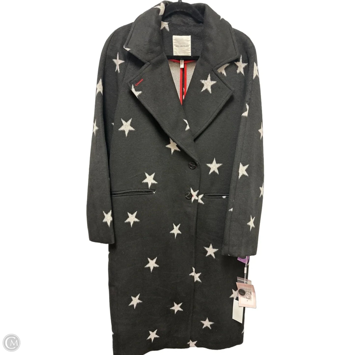 Coat Other By Avec Les Filles In Black, Size: M