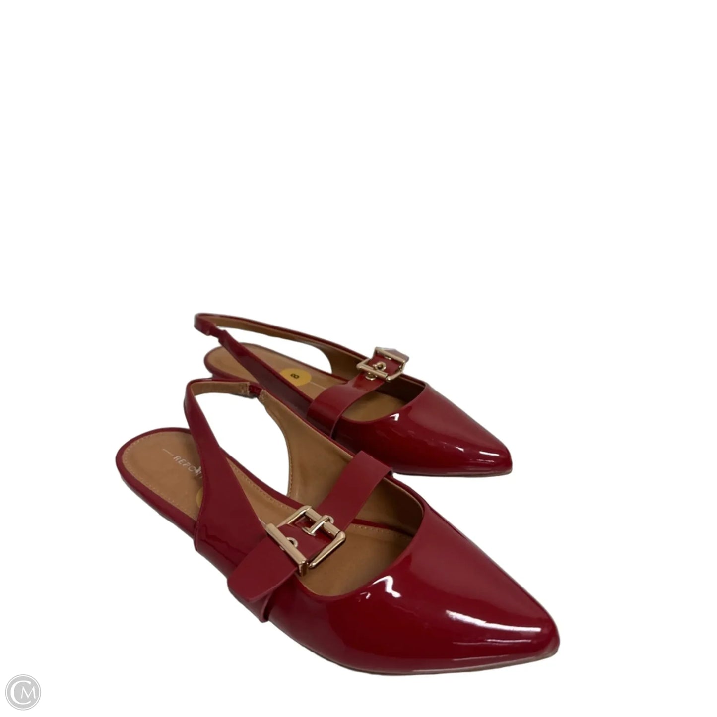 Shoes Flats By Report In Red, Size: 8