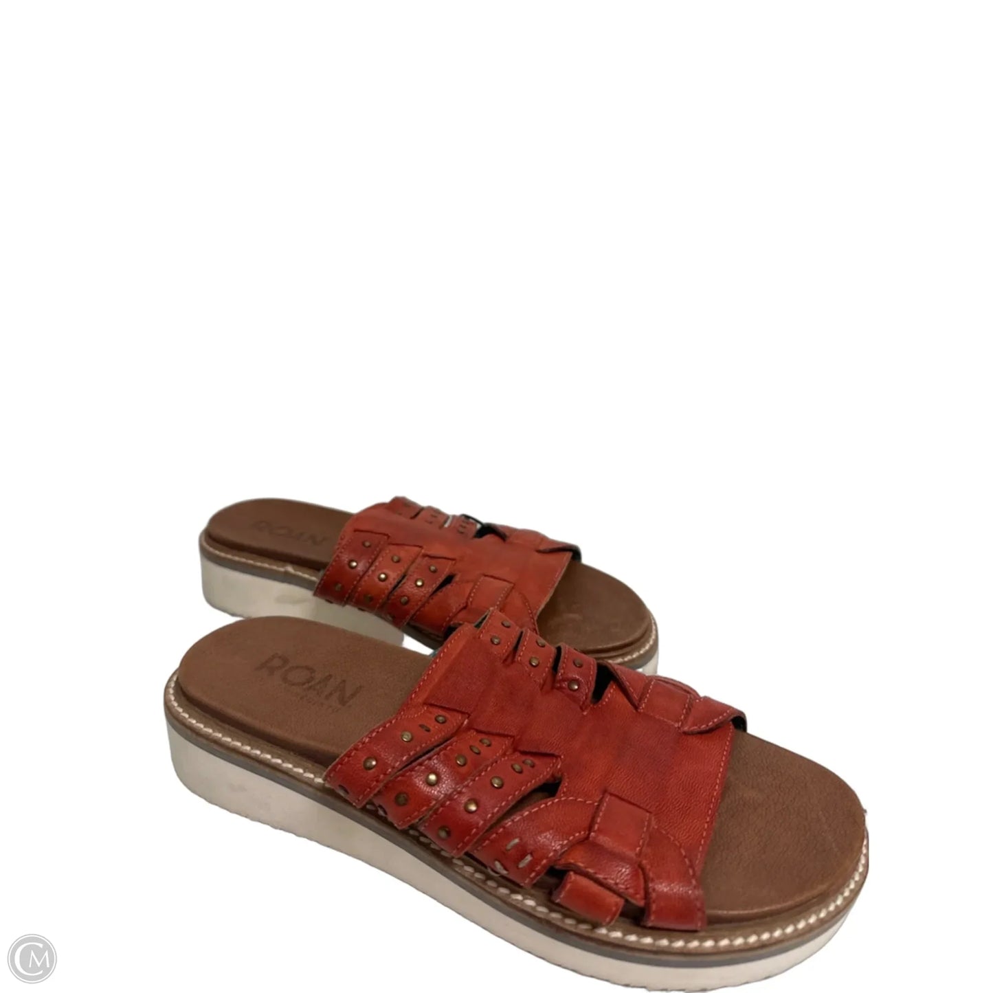 Sandals Flats By Bed Stu In Red, Size: 8.5