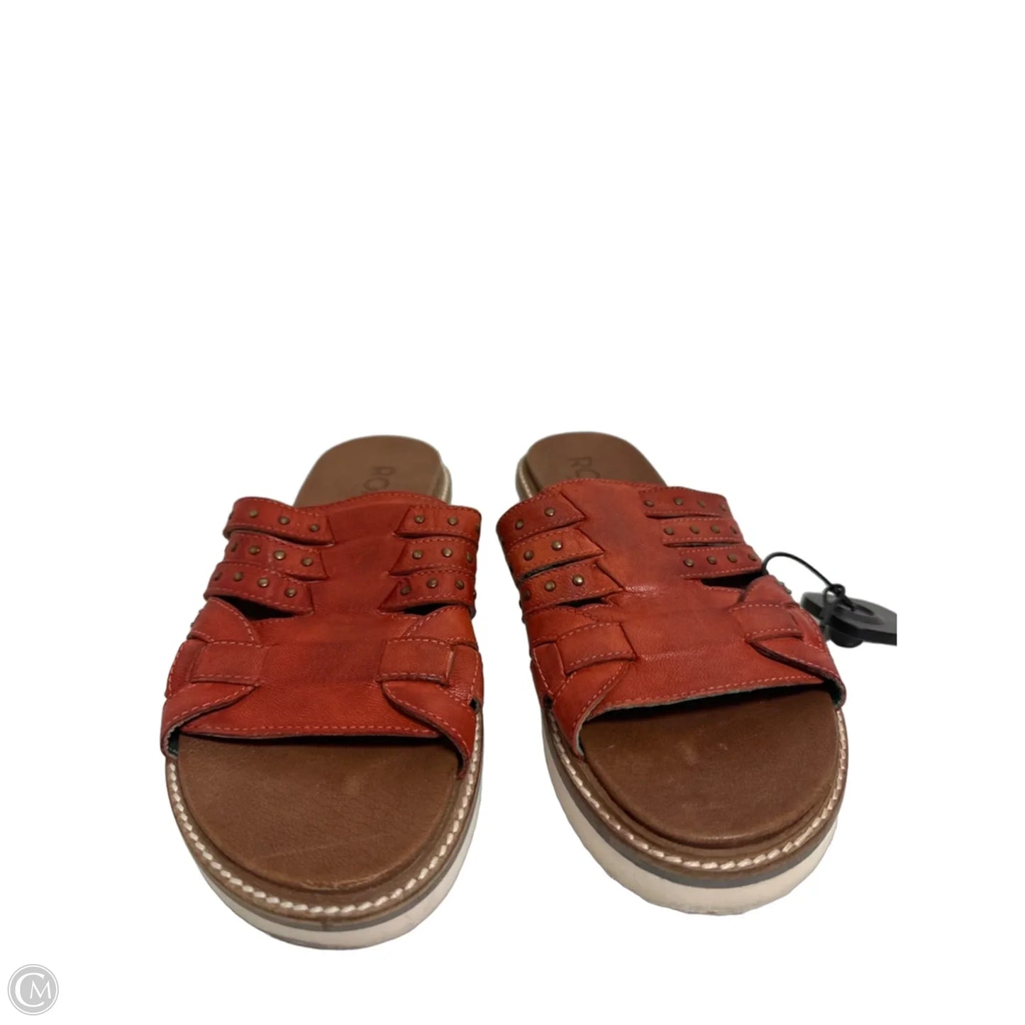 Sandals Flats By Bed Stu In Red, Size: 8.5