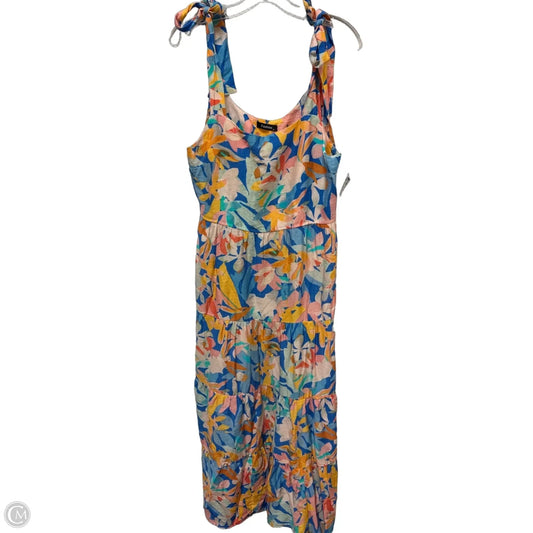 Dress Casual Maxi By Clothes Mentor In Floral Print, Size: M