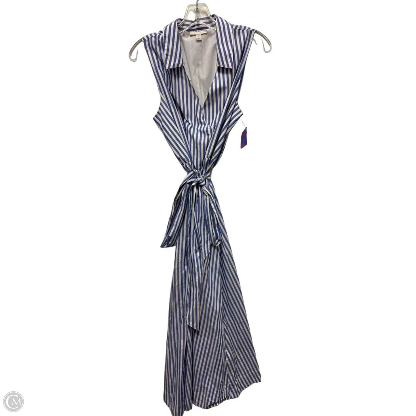 Dress Casual Maxi By On 34th In Blue, Size: L