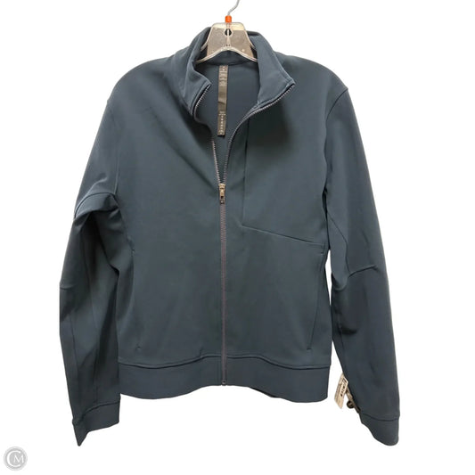 Athletic Jacket By Lululemon In Navy, Size: M