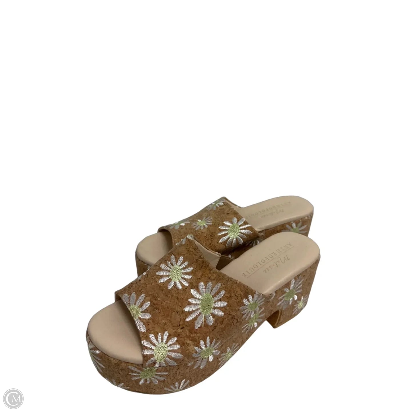 Sandals Heels Block By Matisse In Floral Print, Size: 9