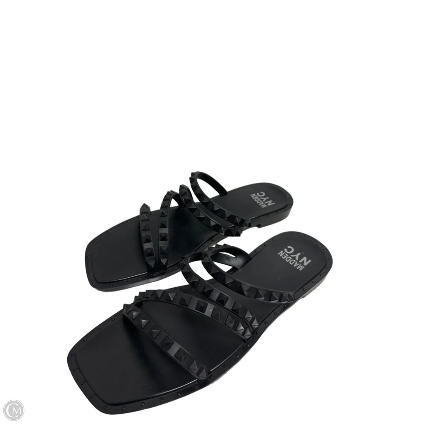 Sandals Flats By Madden Nyc In Black, Size: 9