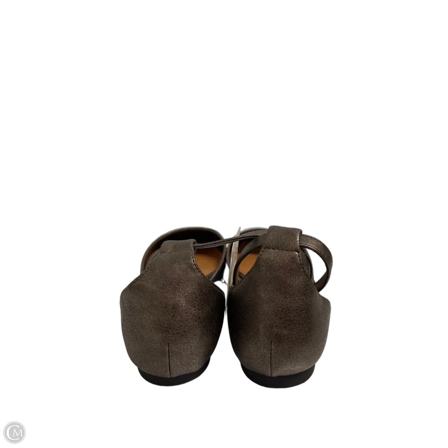Shoes Flats By Ana In Bronze, Size: 9.5