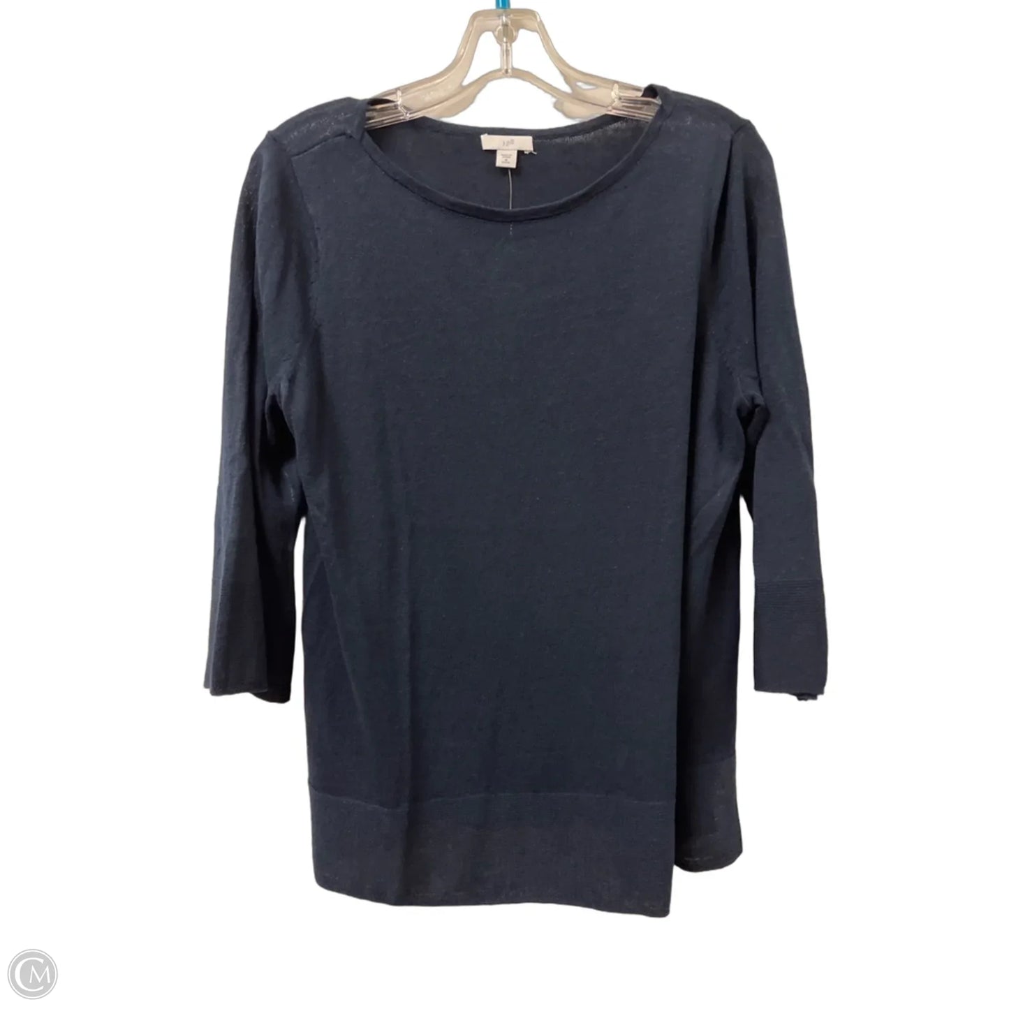 Top Long Sleeve By J. Jill In Blue, Size: M