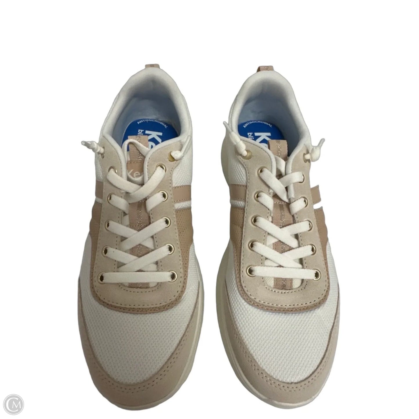 Shoes Sneakers By Keds In Cream, Size: 9
