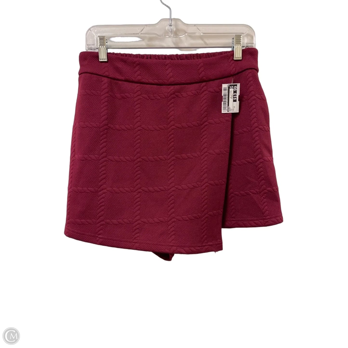 Skort By Entro In Red, Size: 12