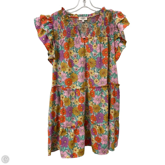 Dress Casual Midi By Umgee In Floral Print, Size: L