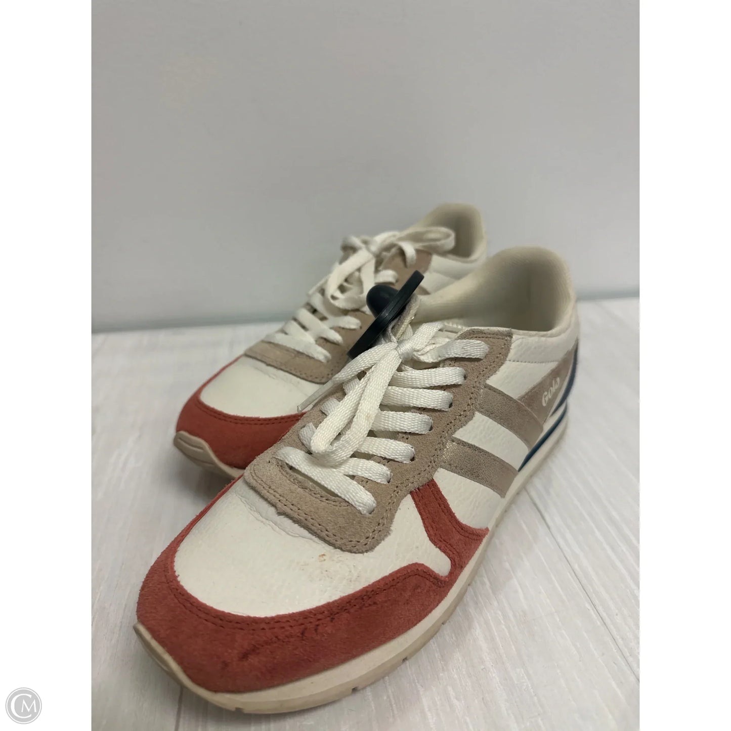 Shoes Sneakers By Gola In Blue & Red & White, Size: 9