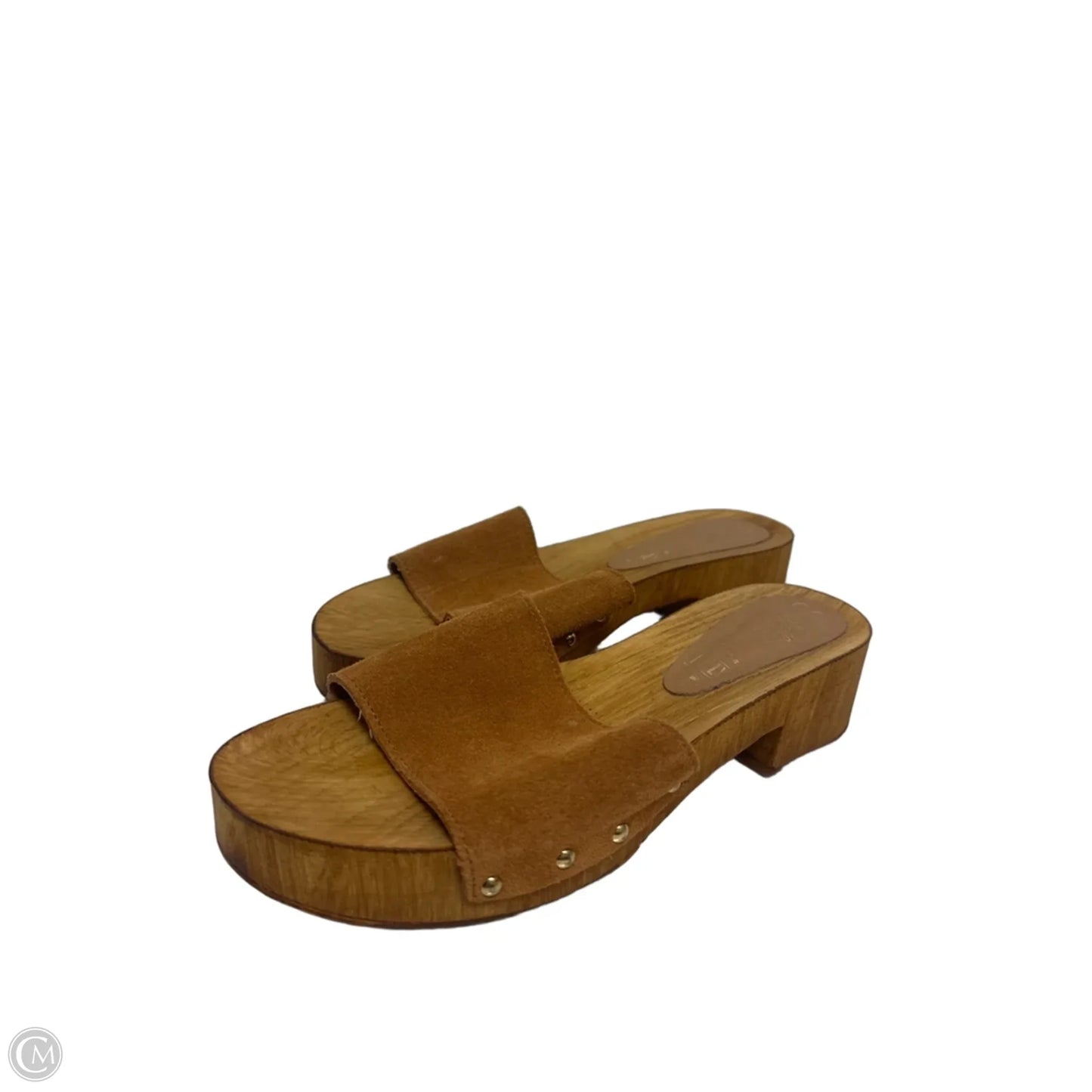 Sandals Heels Block By Seychelles In Brown, Size: 9