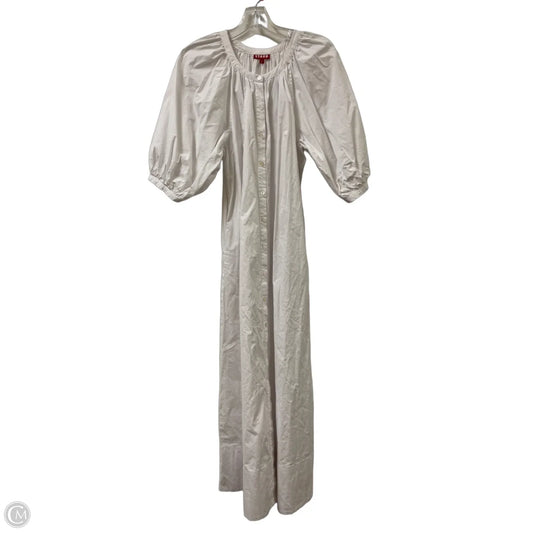 Dress Casual Maxi By Cma In White, Size: L