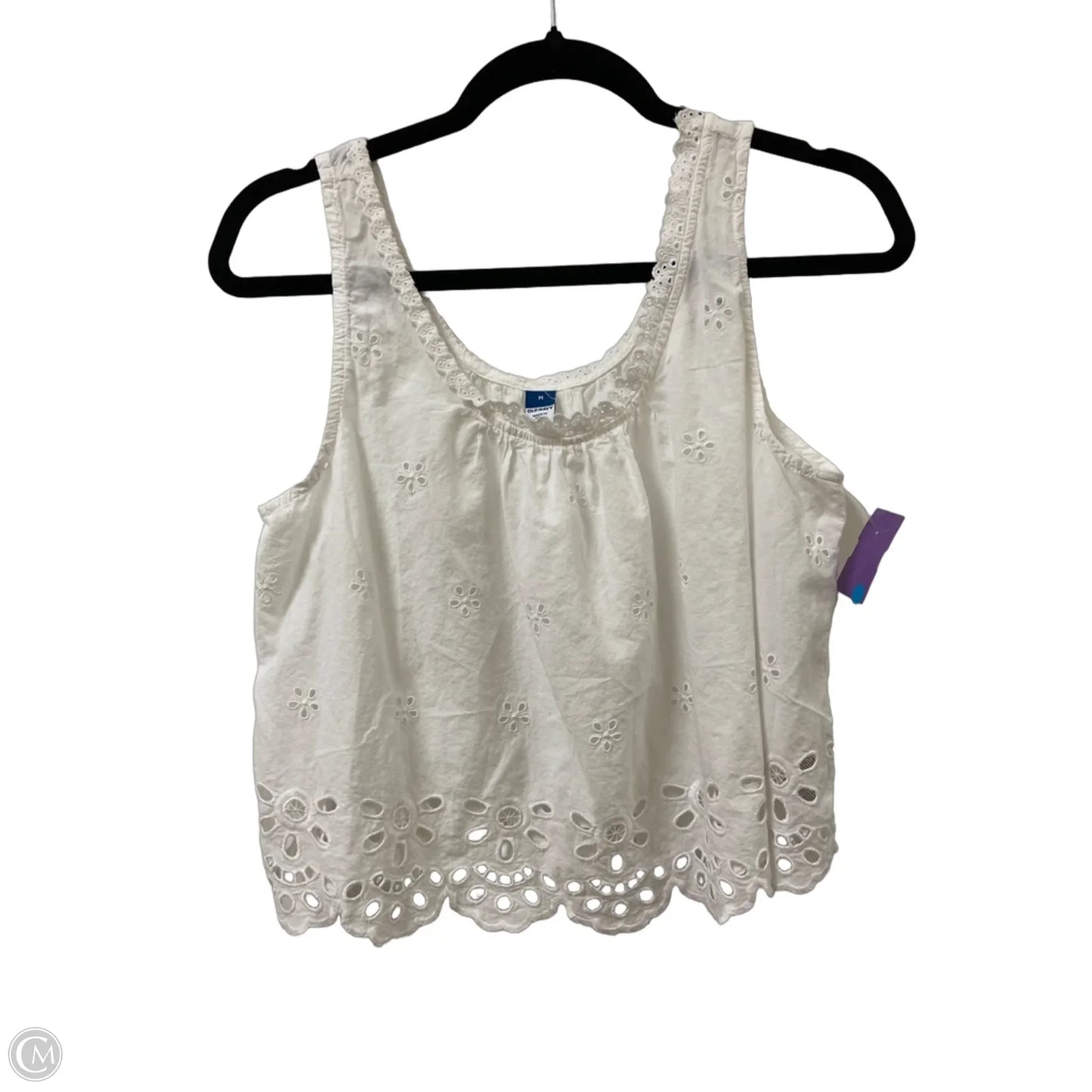Tank Top By Old Navy In White, Size: M