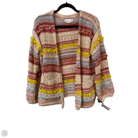 Sweater Cardigan By Anthropologie In Multi-colored, Size: Xs