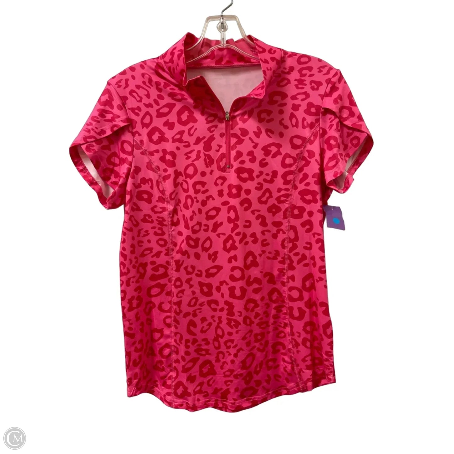 Athletic Top Short Sleeve By Clothes Mentor In Pink, Size: S