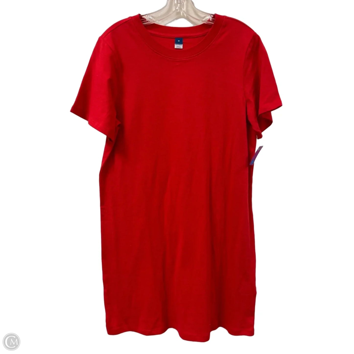 Dress Casual Midi By Old Navy In Red, Size: M