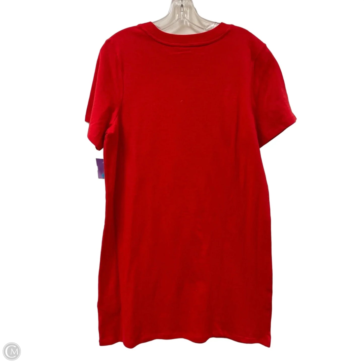 Dress Casual Midi By Old Navy In Red, Size: M