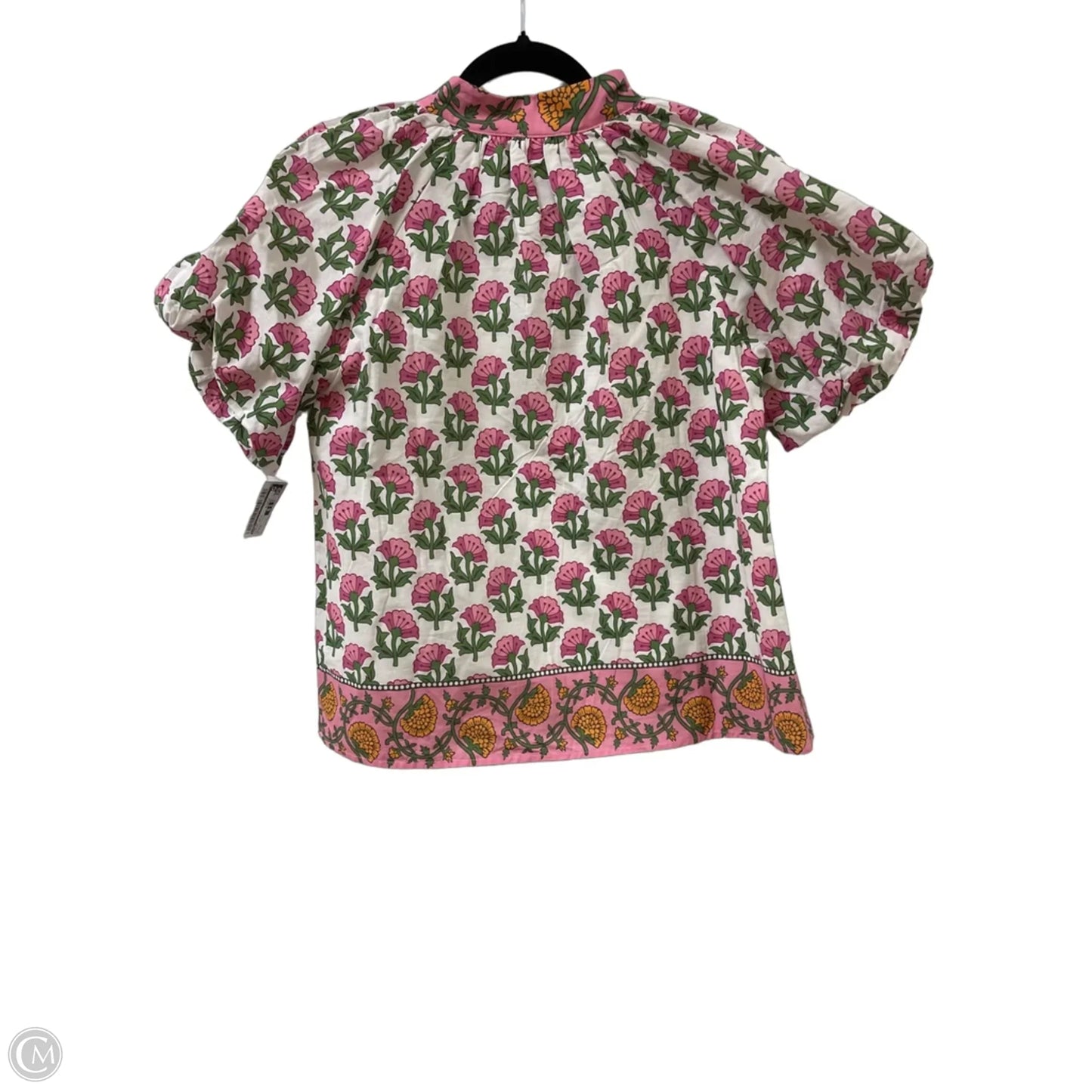 Top Short Sleeve By Tcec In Floral Print, Size: S