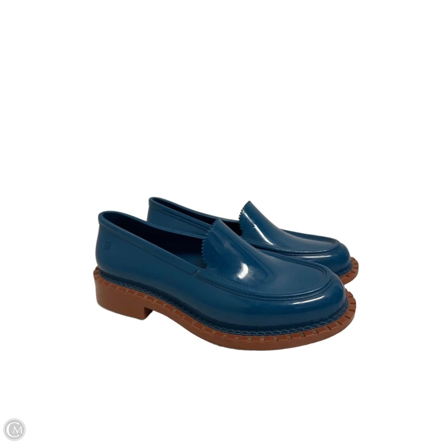 Shoes Flats By Clothes Mentor In Blue, Size: 8