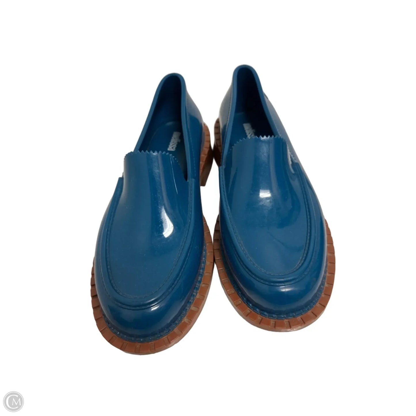 Shoes Flats By Clothes Mentor In Blue, Size: 8