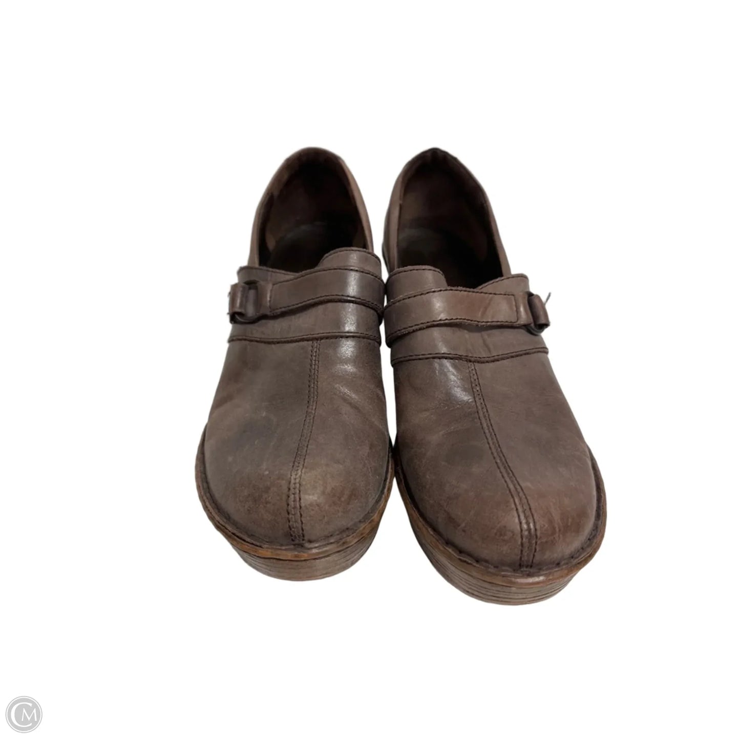 Shoes Heels Block By Born In Brown, Size: 9.5